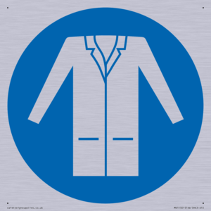 Custom Mandatory: Wear a lab coat